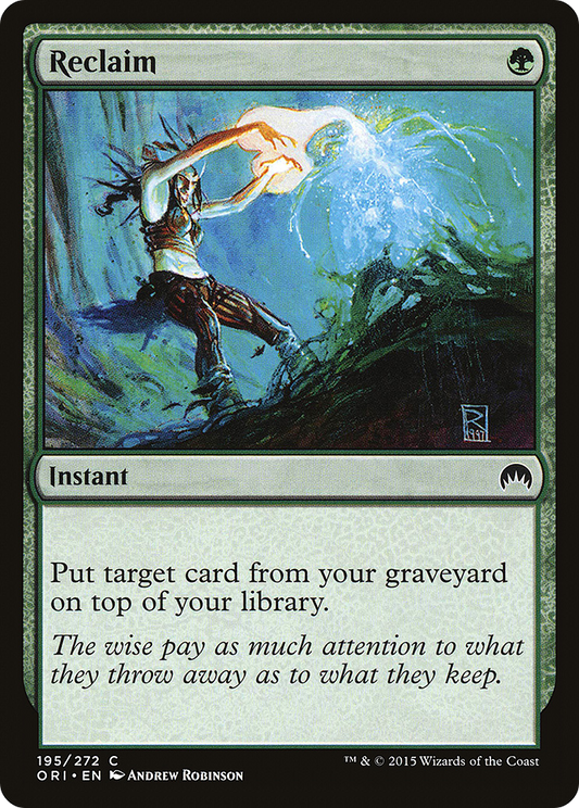 Reclaim [Magic Origins] Foil
