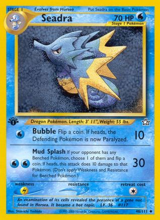 Seadra (48/111) [Neo Genesis Unlimited] | Silver Goblin