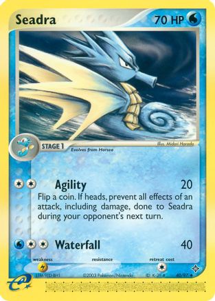 Seadra (40/97) [EX: Dragon] | Silver Goblin