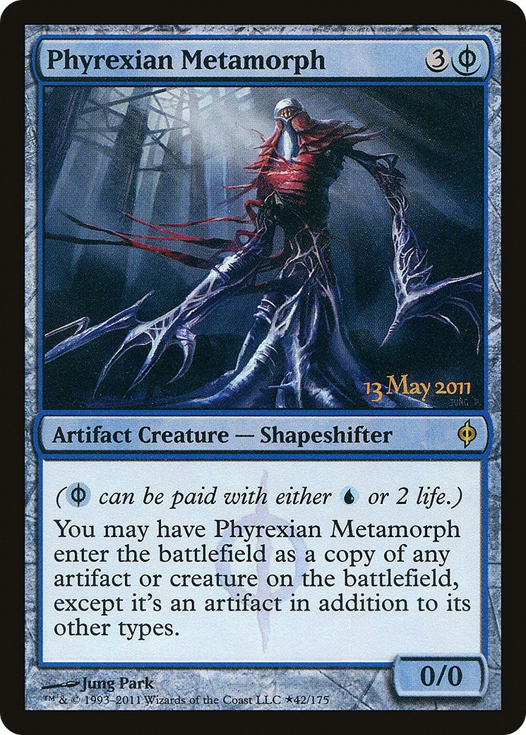 Phyrexian Metamorph [New Phyrexia Prerelease Promos] | Silver Goblin