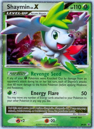 Shaymin LV.X (DP39) [Diamond & Pearl: Black Star Promos] | Silver Goblin