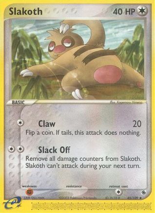 Slakoth (45/109) [EX: Ruby & Sapphire] | Silver Goblin