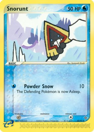 Snorunt (44/97) [EX: Dragon] | Silver Goblin