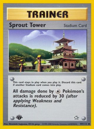 Sprout Tower (97) 1st Edition - Neo Genesis