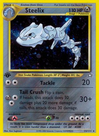 Steelix (15/111) [Neo Genesis Unlimited] | Silver Goblin