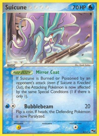 Suicune (4/17) [POP Series 2] | Silver Goblin