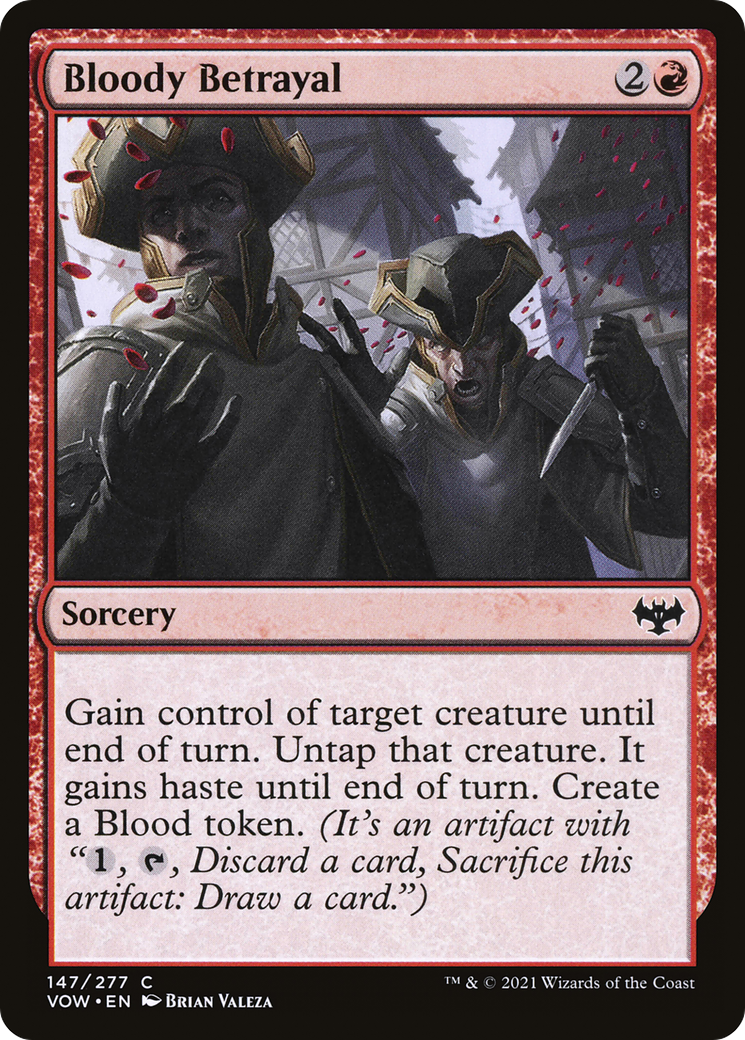 Bloody Betrayal [Innistrad: Crimson Vow] | Silver Goblin