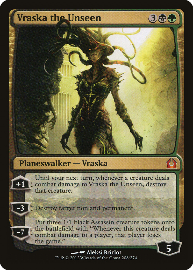 Vraska the Unseen [Return to Ravnica] | Silver Goblin