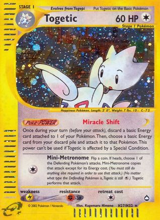 Togetic (H27/H32) [Aquapolis] | Silver Goblin