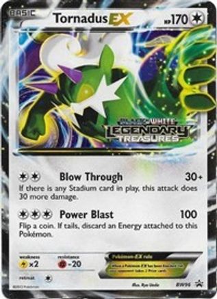 Tornadus EX (BW96) [Black & White: Black Star Promos] | Silver Goblin