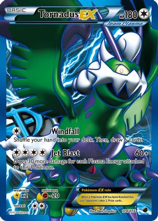 Tornadus EX (114/116) [Black & White: Plasma Freeze] | Silver Goblin