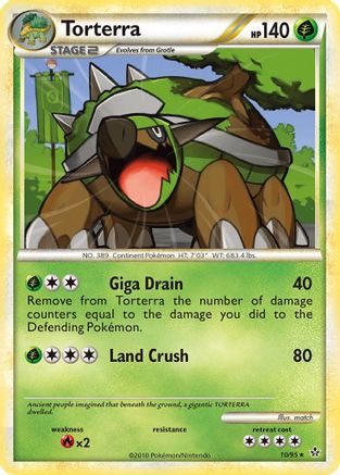 Torterra (10/95) [HeartGold & SoulSilver: Unleashed] | Silver Goblin