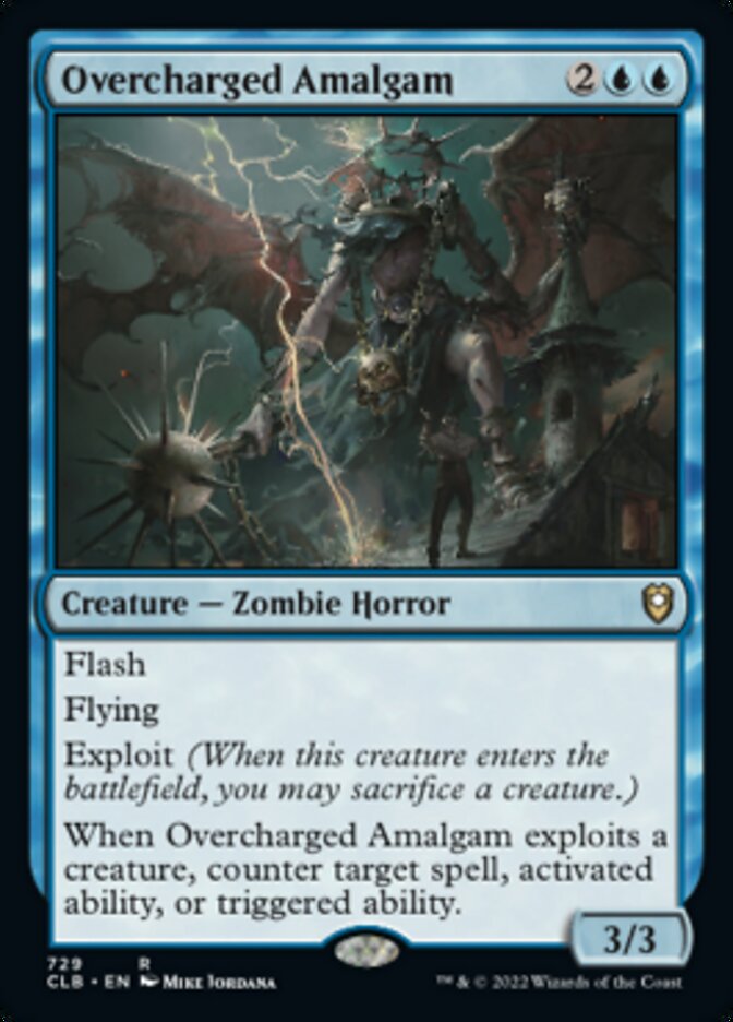 Overcharged Amalgam [Commander Legends: Battle for Baldur's Gate] | Silver Goblin