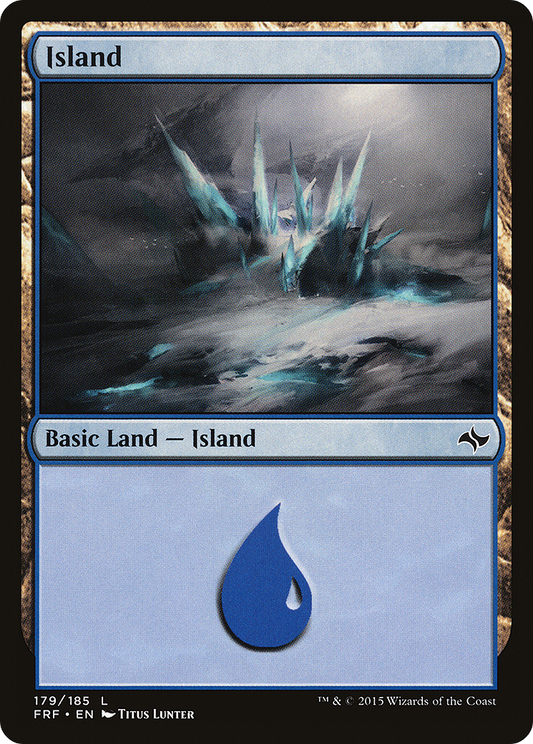 Island (179) [Fate Reforged] Foil