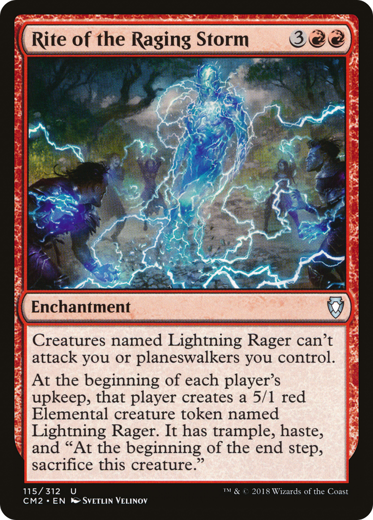 Rite of the Raging Storm [Commander Anthology Volume II] | Silver Goblin