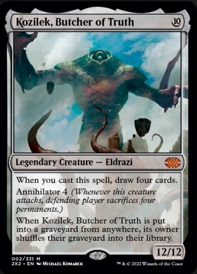 Kozilek, Butcher of Truth [Double Masters 2022] | Silver Goblin