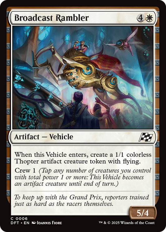 Broadcast Rambler Foil (006) - Aetherdrift