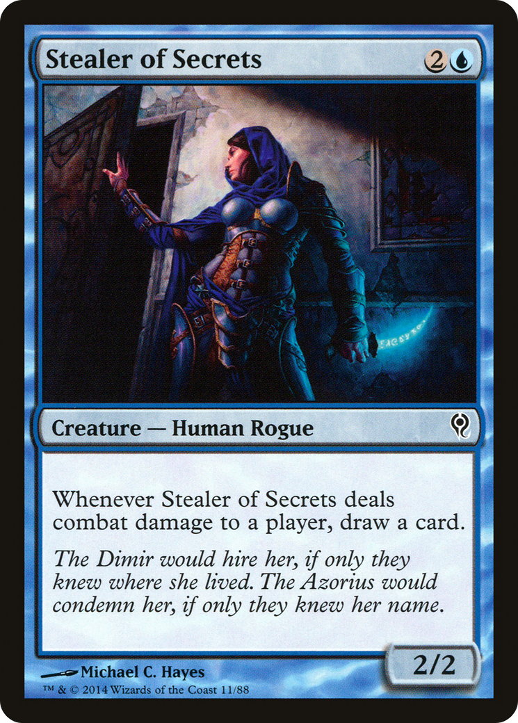 Stealer of Secrets [Duel Decks: Jace vs. Vraska] | Silver Goblin