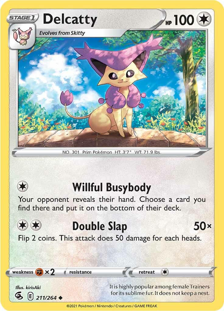 Delcatty (211/264) [Sword & Shield: Fusion Strike] | Silver Goblin