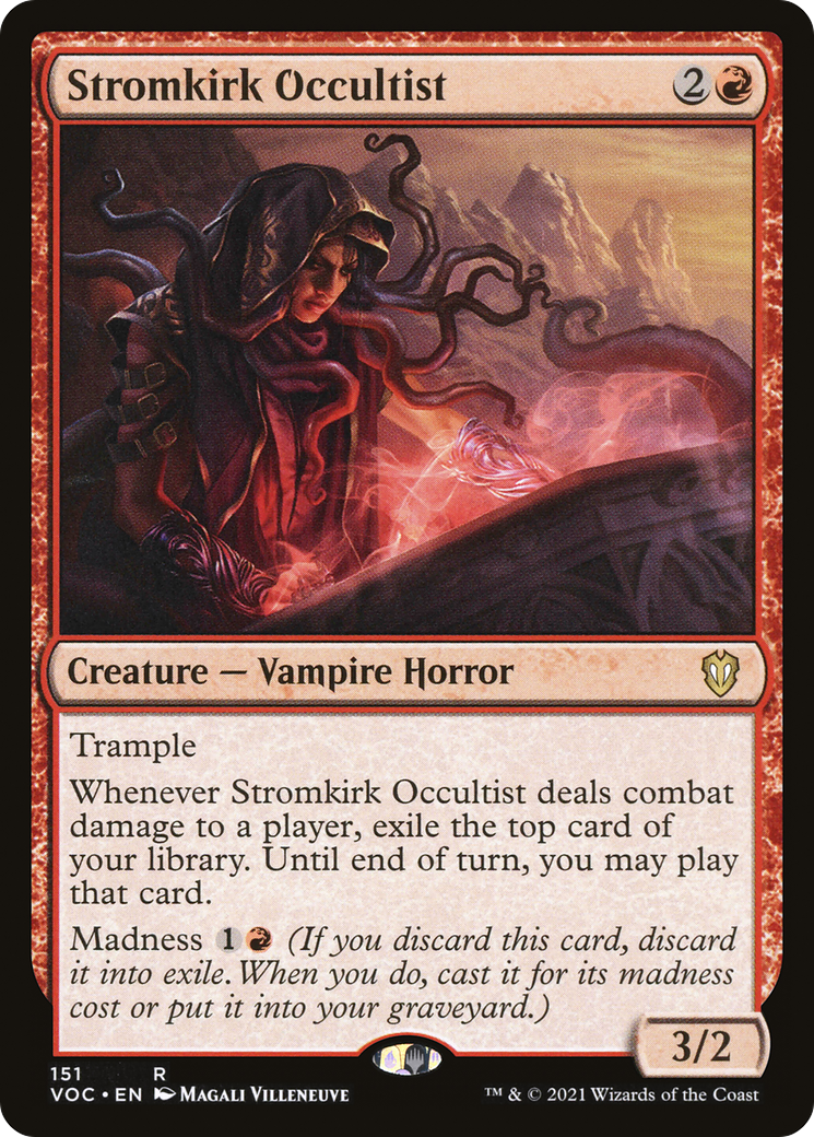 Stromkirk Occultist [Innistrad: Crimson Vow Commander] | Silver Goblin