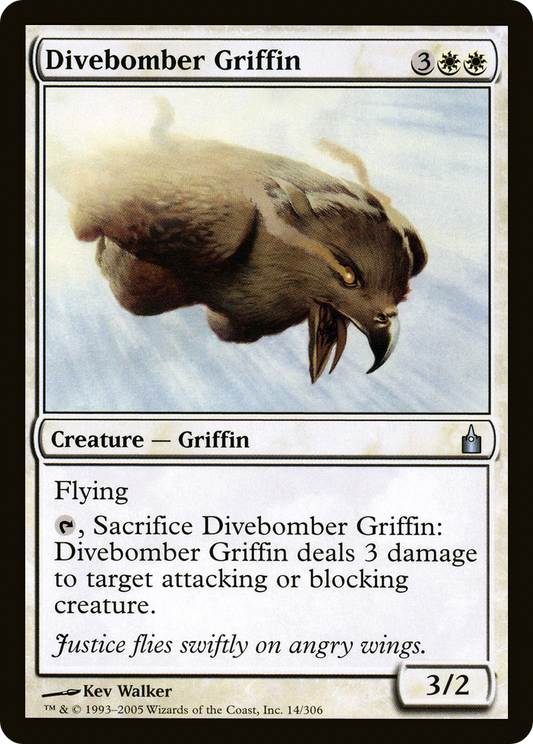 Divebomber Griffin [Ravnica: City of Guilds] Foil