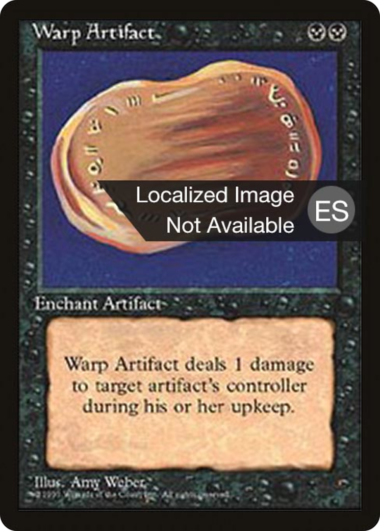 Warp Artifact [Fourth Edition (Foreign Black Border)] | Silver Goblin