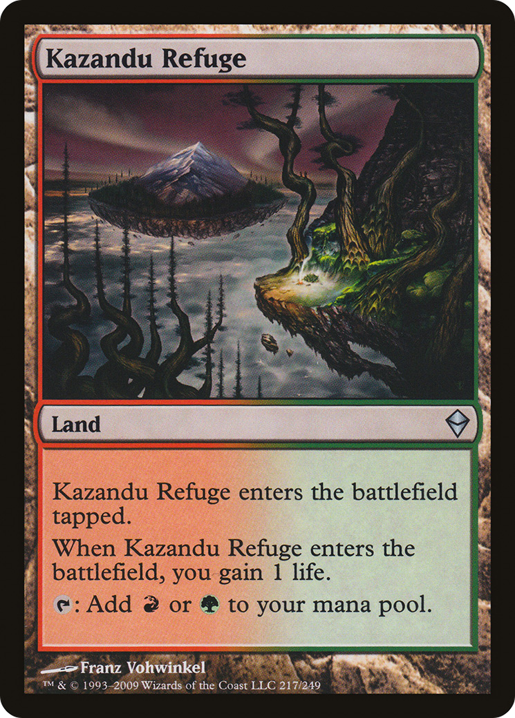 Kazandu Refuge [Zendikar] | Silver Goblin