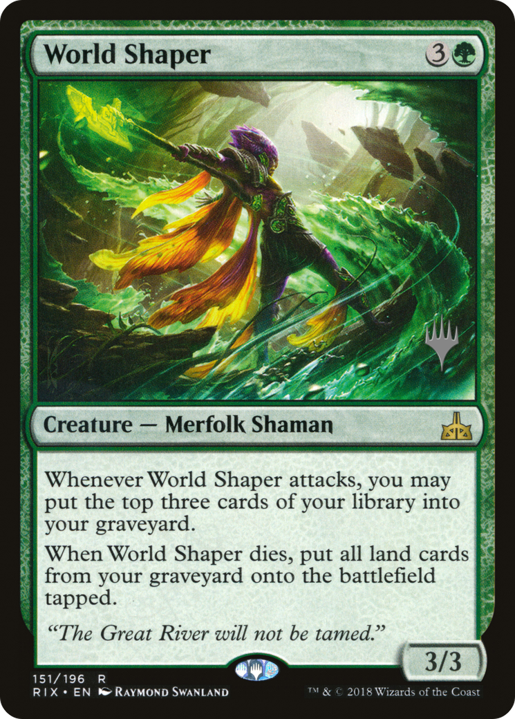 World Shaper (Promo Pack) [Rivals of Ixalan Promos] | Silver Goblin