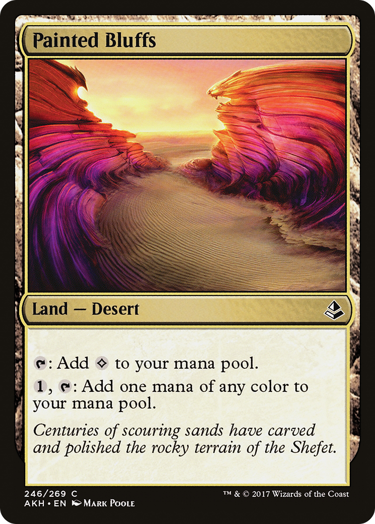 Painted Bluffs [Amonkhet] | Silver Goblin