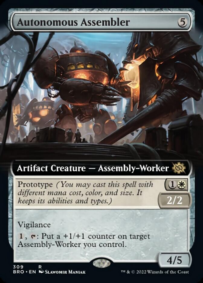 Autonomous Assembler (Extended Art) [The Brothers' War] | Silver Goblin