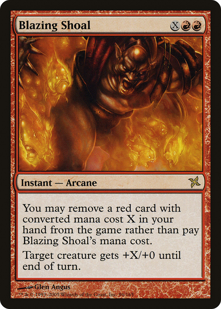 Blazing Shoal [Betrayers of Kamigawa] | Silver Goblin