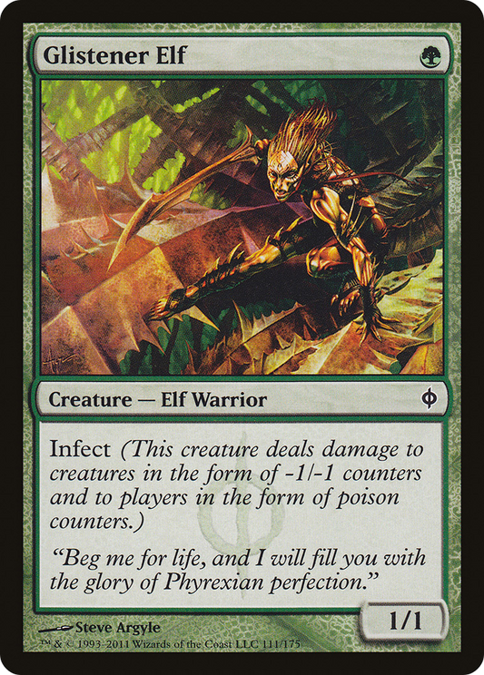 Glistener Elf [New Phyrexia]