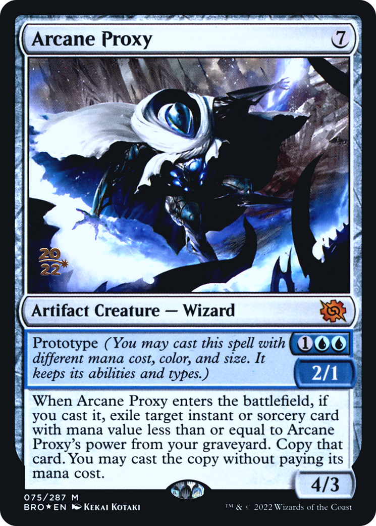 Arcane Proxy [The Brothers' War Prerelease Promos] | Silver Goblin