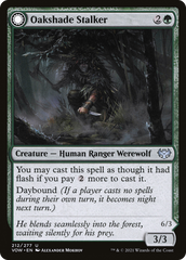 Oakshade Stalker // Moonlit Ambusher [Innistrad: Crimson Vow] | Silver Goblin