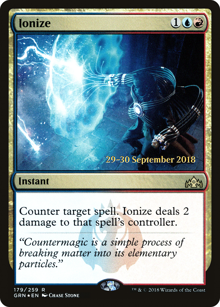 Ionize [Guilds of Ravnica Prerelease Promos] | Silver Goblin