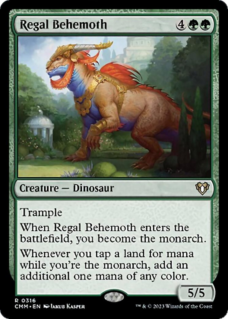 Regal Behemoth [Commander Masters] | Silver Goblin