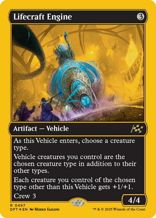 Lifecraft Engine (First-Place Foil) Foil (497) - Aetherdrift