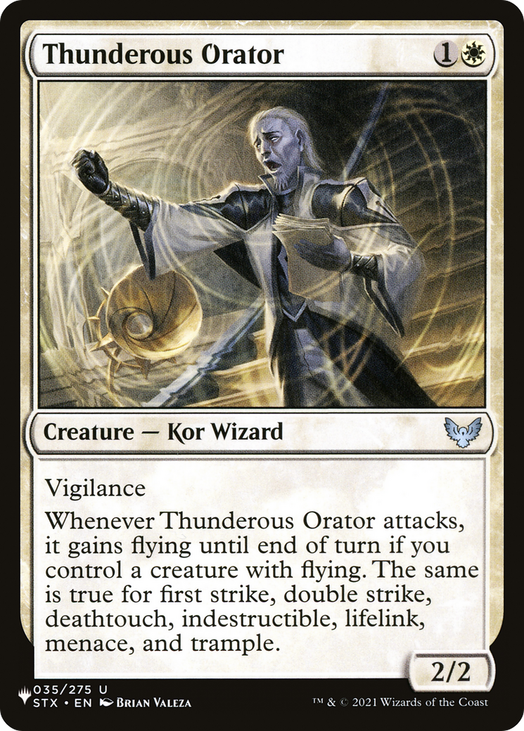 Thunderous Orator [The List] | Silver Goblin