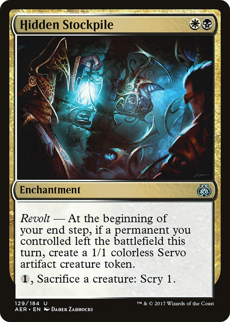 Hidden Stockpile [Aether Revolt] | Silver Goblin