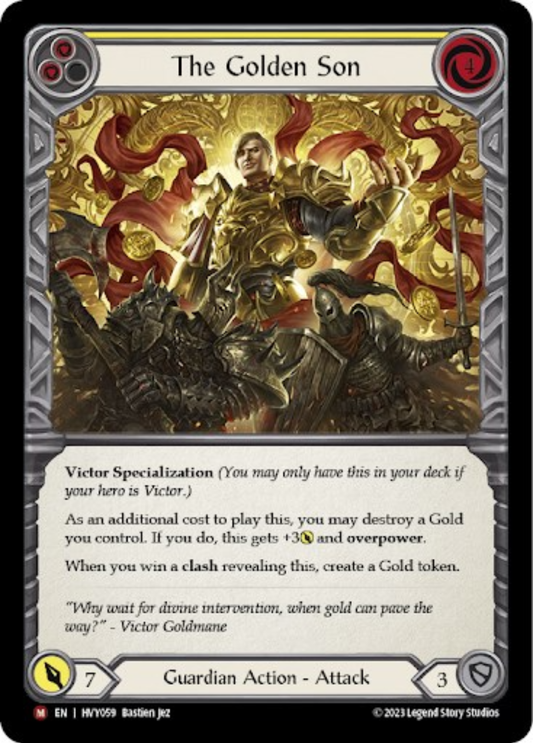 The Golden Son Rainbow Foil (HVY059) - Heavy Hitters