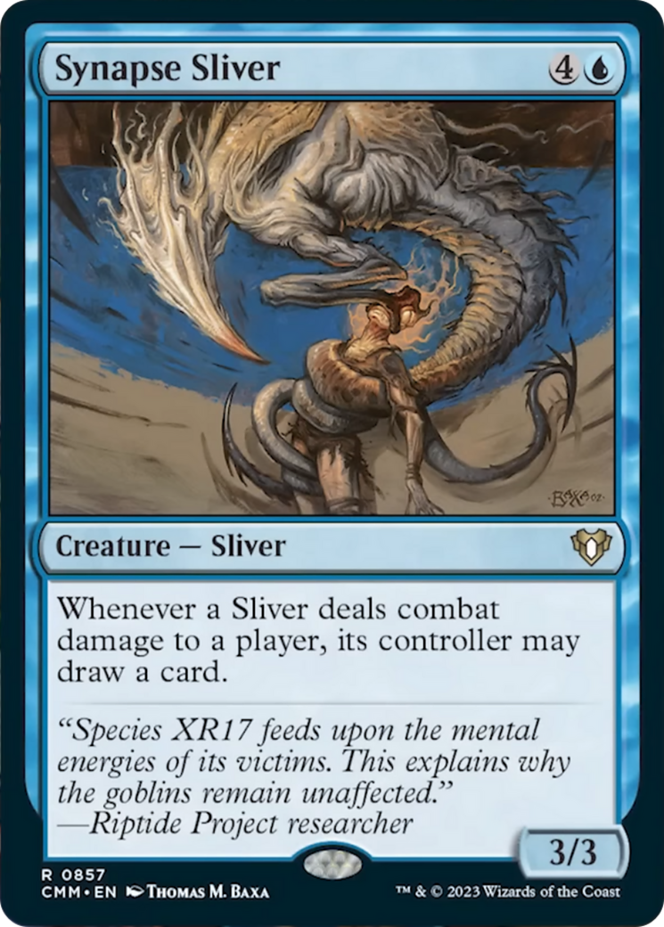 Synapse Sliver [Commander Masters] | Silver Goblin