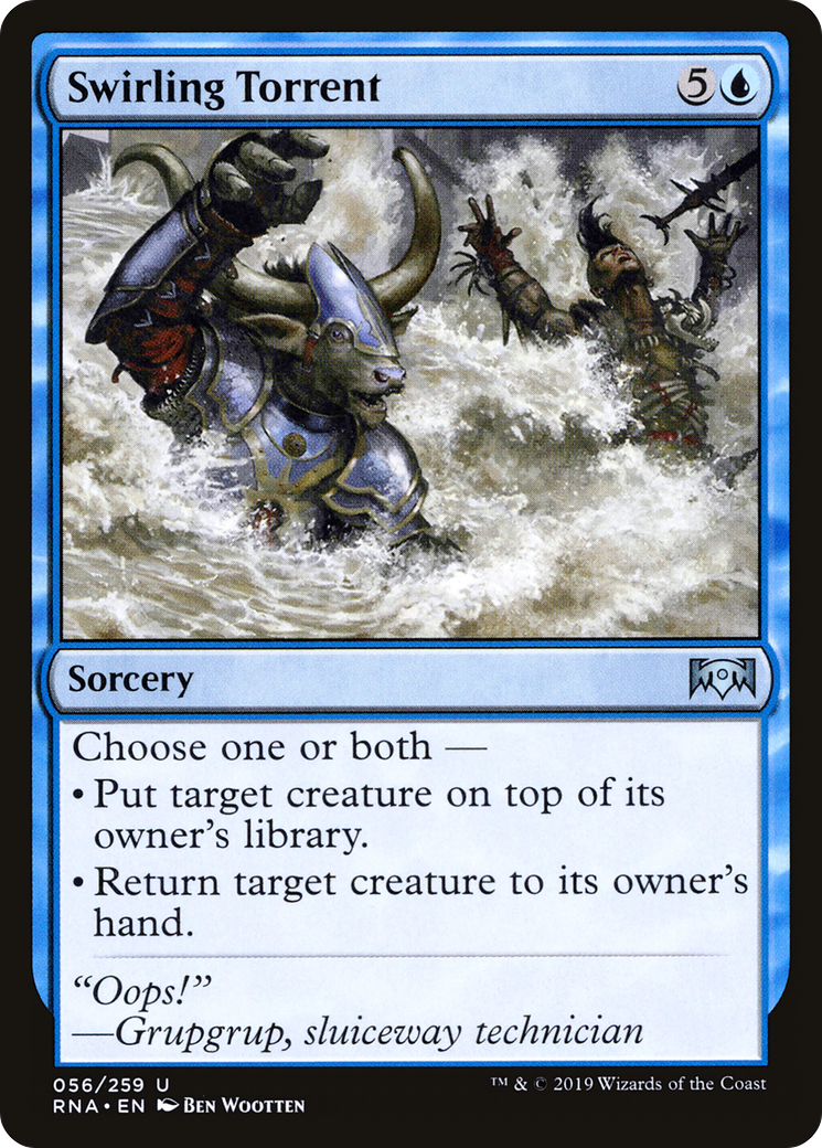 Swirling Torrent [Ravnica Allegiance] | Silver Goblin