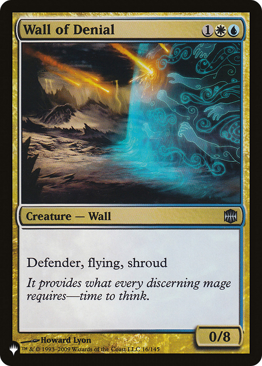Wall of Denial [The List]