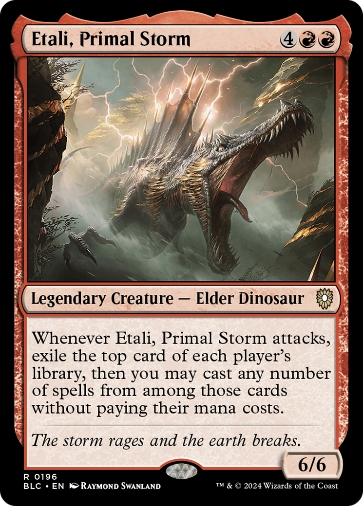 Etali, Primal Storm [Bloomburrow Commander] | Silver Goblin