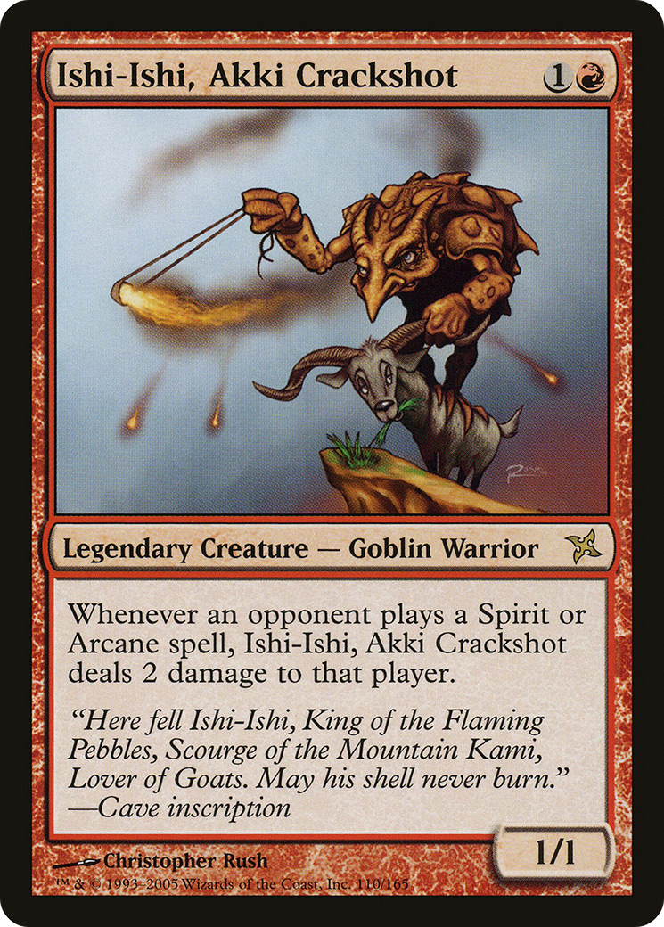 Ishi-Ishi, Akki Crackshot [Betrayers of Kamigawa] | Silver Goblin