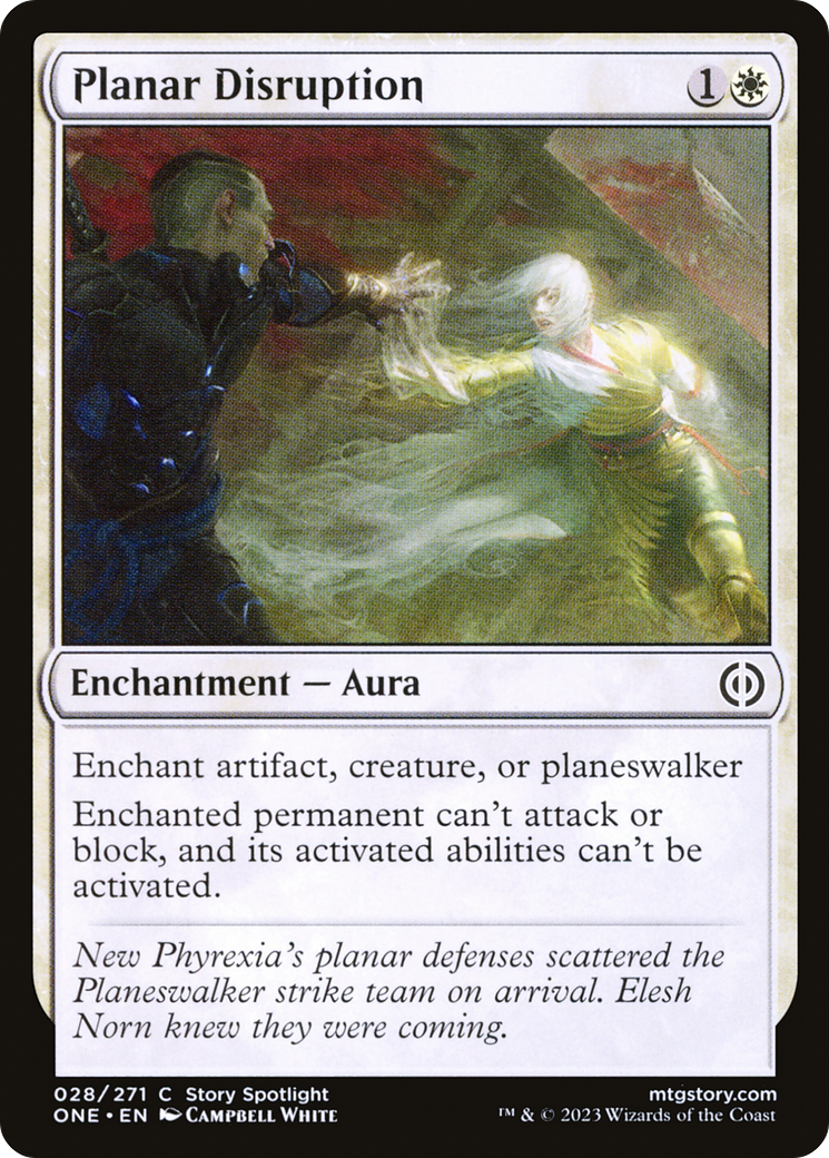 Planar Disruption [Phyrexia: All Will Be One] Foil