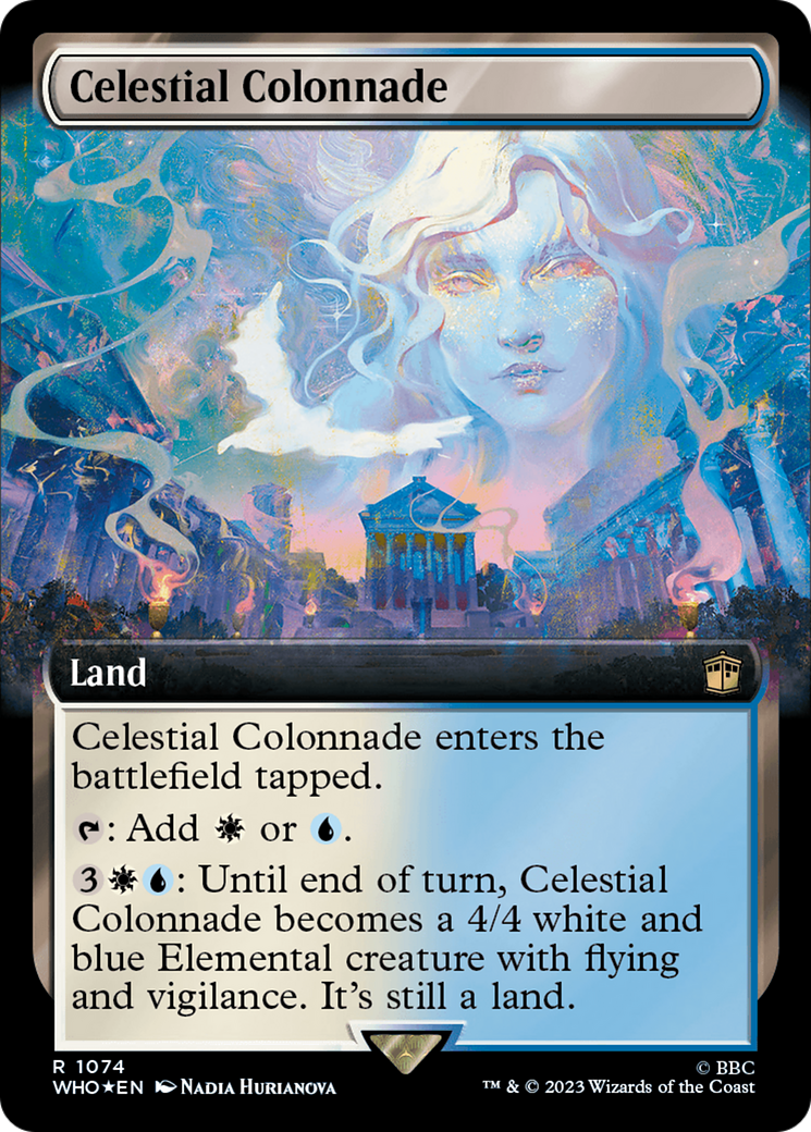 Celestial Colonnade (Extended Art) (Surge Foil) [Doctor Who] | Silver Goblin