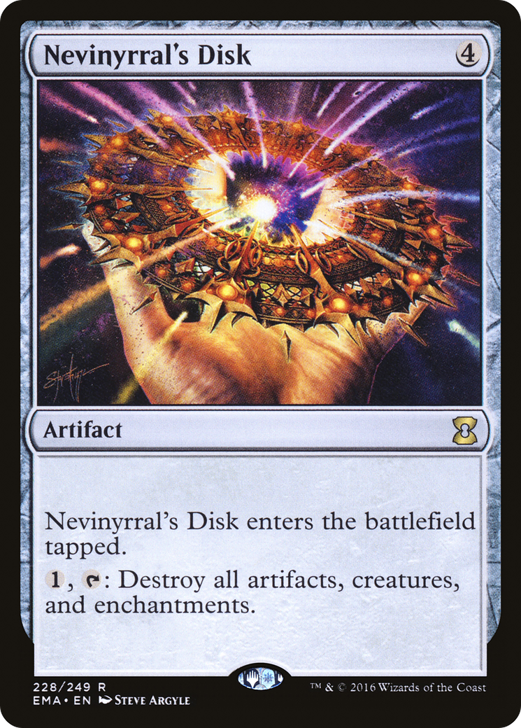 Nevinyrral's Disk [Eternal Masters] | Silver Goblin