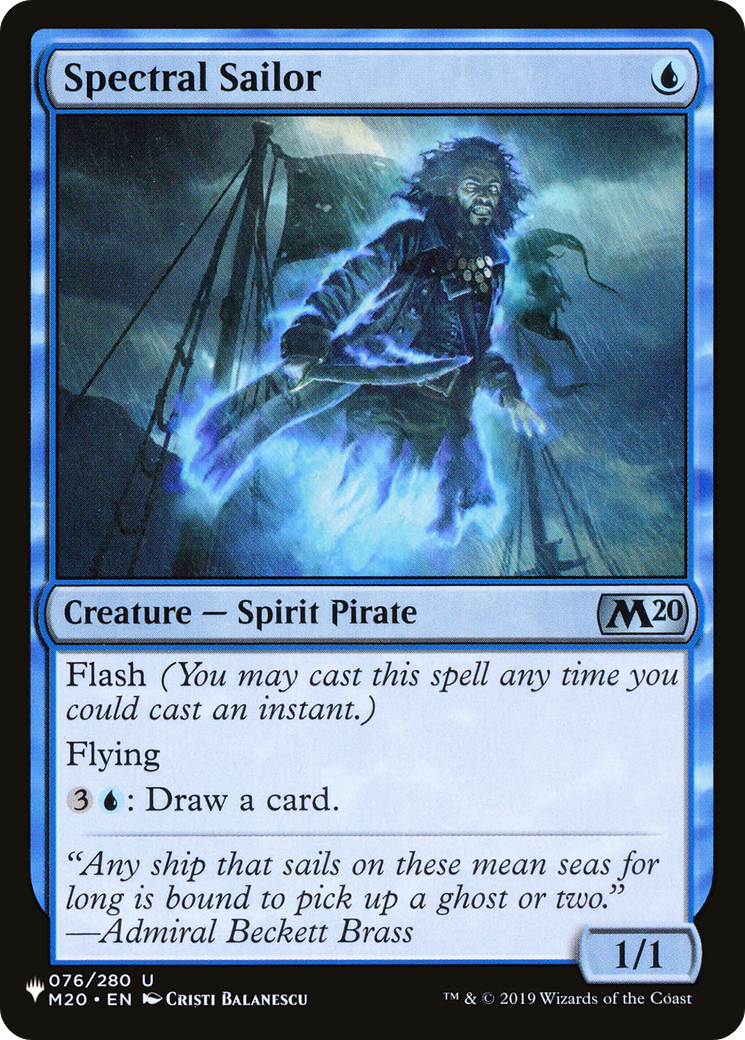 Spectral Sailor [The List] | Silver Goblin