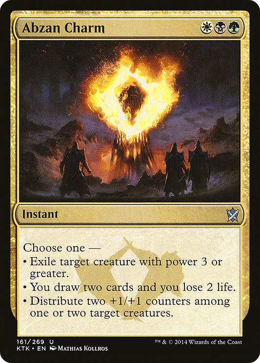 Abzan Charm [Khans of Tarkir] Foil